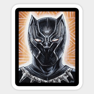 The Black Panther Sticker